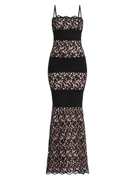 Hervé Léger Women's The Marielle Lace Bandage Gown