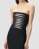 Hervé Léger Women's The Metallic Kayla Bandage Strapless Gown - 5