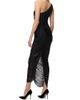 Hervé Léger Women's The Tyra Fringe One-Shoulder Gown - 5