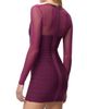 Hervé Léger Women's The Yasmin Sheer-Sleeve Minidress - 6