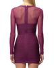 Hervé Léger Women's The Yasmin Sheer-Sleeve Minidress - 7