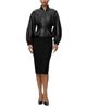 Herve Leger Herve Leger The Aven Leather Jacket - 2