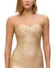 Herve Leger Herve Leger The Metallic Sara Gown - 6