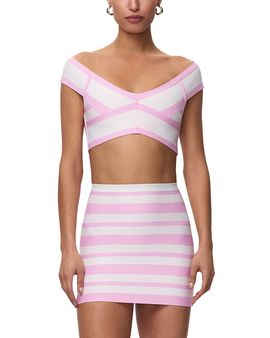 Herve Leger Herve Leger The Spotlight Crop Top