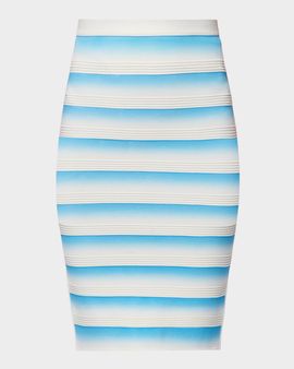 Herve Leger The Jessi Banded Ombre Skirt