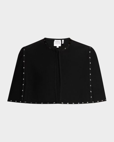 Herve Leger The Juliette Embellished Cape
