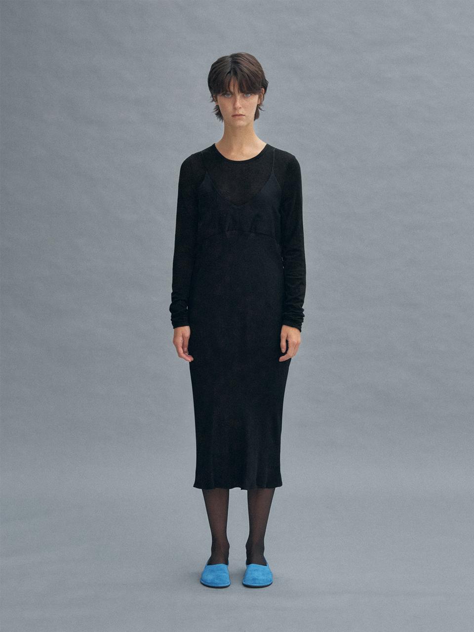 HESS Classic Slip Dress - Black