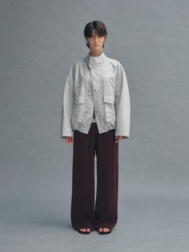 HESS High Neck Field Jumper - Light Gray