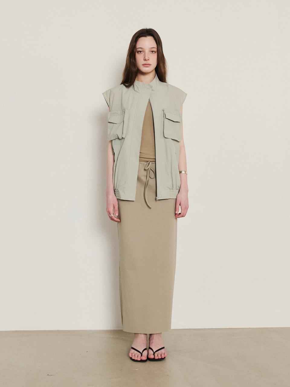 HESS Light Pocket Vest [Light khaki]