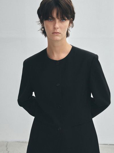 HESS Single Round Jacket - Black
