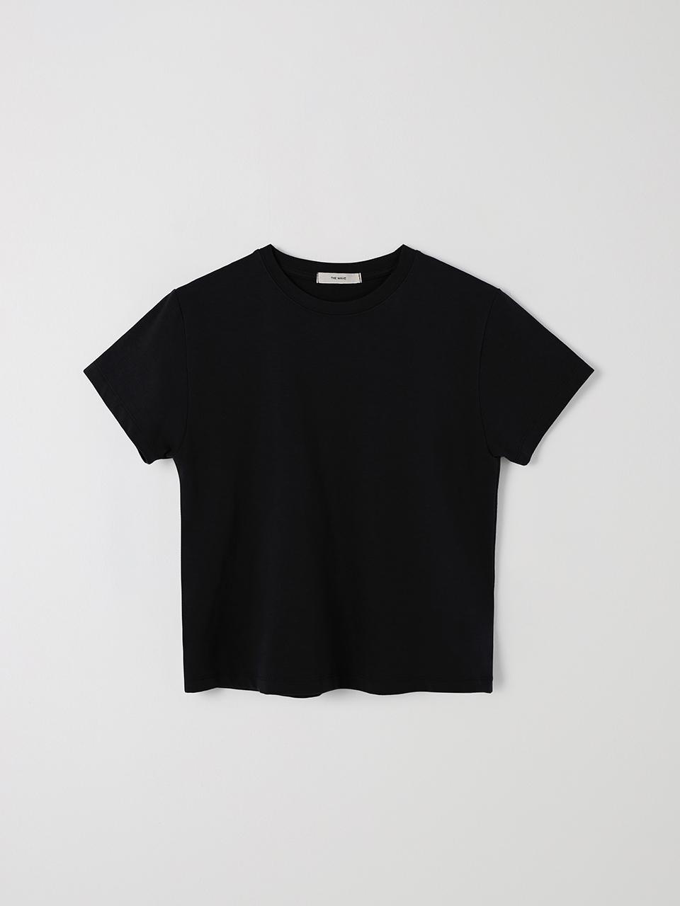 HESS Soft Semi Crop T-shirt - Black