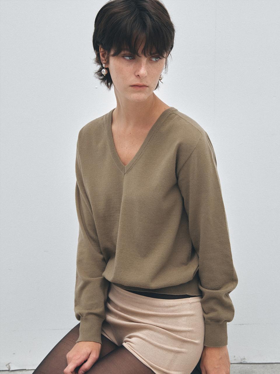 HESS Whole Garment Basic Knit - Khaki