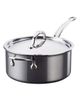 Hestan Hestan NanoBond 4-Quart Helper Handle Saucepan with Lid - 1