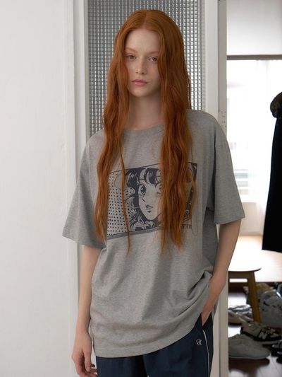 hetherment hether sequence t-shirts (melange - dark navy)