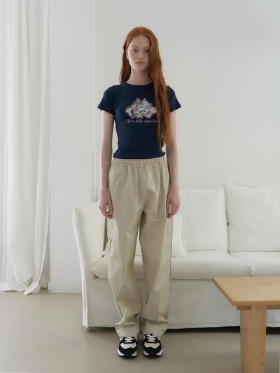 hetherment light fit track pants (sand)