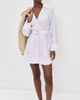 HEVRON HEVRON Audrey Dress Thistle Stripe - 5