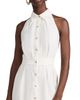 HEVRON HEVRON Domino Mini Dress White S - 1