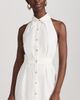 HEVRON HEVRON Domino Mini Dress White S - 2