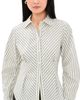HEVRON HEVRON Drexel Stripe Shirt Ivory Stripe - 1