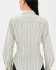 HEVRON HEVRON Drexel Stripe Shirt Ivory Stripe - 3