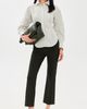 HEVRON HEVRON Drexel Stripe Shirt Ivory Stripe - 5