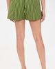 HEVRON HEVRON Remi Shorts Green Stripe - 3