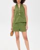 HEVRON HEVRON Remi Shorts Green Stripe - 5