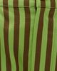 HEVRON HEVRON Remi Shorts Green Stripe - 6