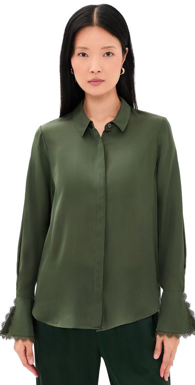HEVRON HEVRON Soraya Shirt Climbing Ivy