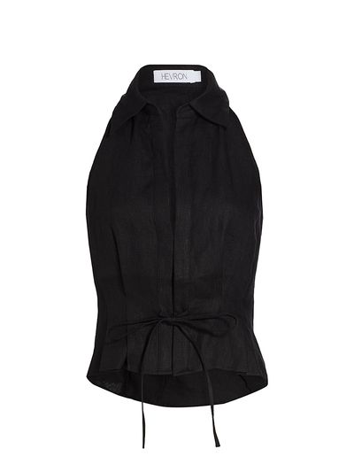 Hevron Women's Sloan Linen Vest Top
