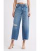 HIDDEN JEANS HIDDEN JEANS Baggy Distressed High Waist Wide Leg Jeans - 1