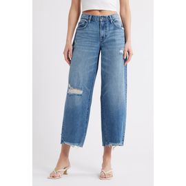 HIDDEN JEANS HIDDEN JEANS Baggy Distressed High Waist Wide Leg Jeans