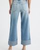HIDDEN JEANS HIDDEN JEANS Cuffed High Waist Ankle Wide Leg Jeans - 2
