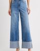 HIDDEN JEANS HIDDEN JEANS Cuffed Wide Leg Jeans - 1