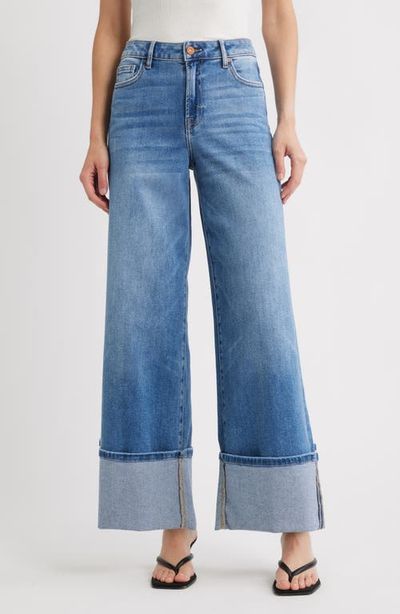HIDDEN JEANS HIDDEN JEANS Cuffed Wide Leg Jeans