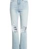 HIDDEN JEANS HIDDEN JEANS Distressed Chew Hem Straight Leg Jeans - 5