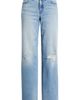 HIDDEN JEANS HIDDEN JEANS Distressed Straight Leg Dad Jeans - 5