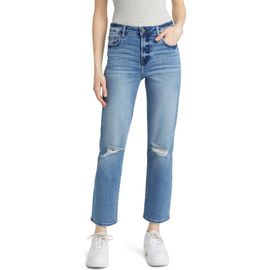 HIDDEN JEANS HIDDEN JEANS Distressed Straight Leg Jeans
