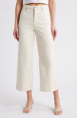 HIDDEN JEANS HIDDEN JEANS High Waist Crop Wide Leg Jeans