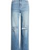 HIDDEN JEANS HIDDEN JEANS High Waist Ripped Straight Leg Jeans - 5