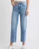 HIDDEN JEANS HIDDEN JEANS Raw Hem High Waist Ankle Straight Leg Jeans - 1