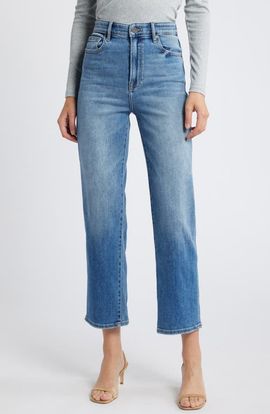 HIDDEN JEANS HIDDEN JEANS Relaxed High Waist Straight Leg Jeans