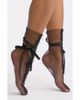 HIGH HEEL JUNGLE HIGH HEEL JUNGLE Lace Wrap Tulle Crew Socks - 1