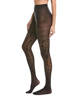 High Heel Jungle High Heel Jungle Leopard Print Sheer Tights
