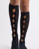 HIGH HEEL JUNGLE HIGH HEEL JUNGLE Peek a Bow Knee High Socks - 2