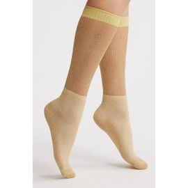 HIGH HEEL JUNGLE HIGH HEEL JUNGLE Shimmery Lights Crew Socks