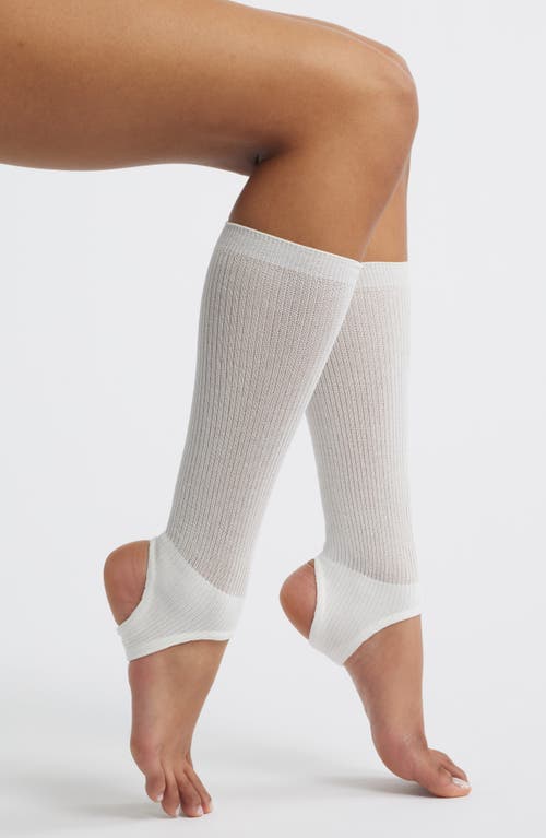 HIGH HEEL JUNGLE HIGH HEEL JUNGLE Show Pony Cotton Blend Rib Stirrup Socks
