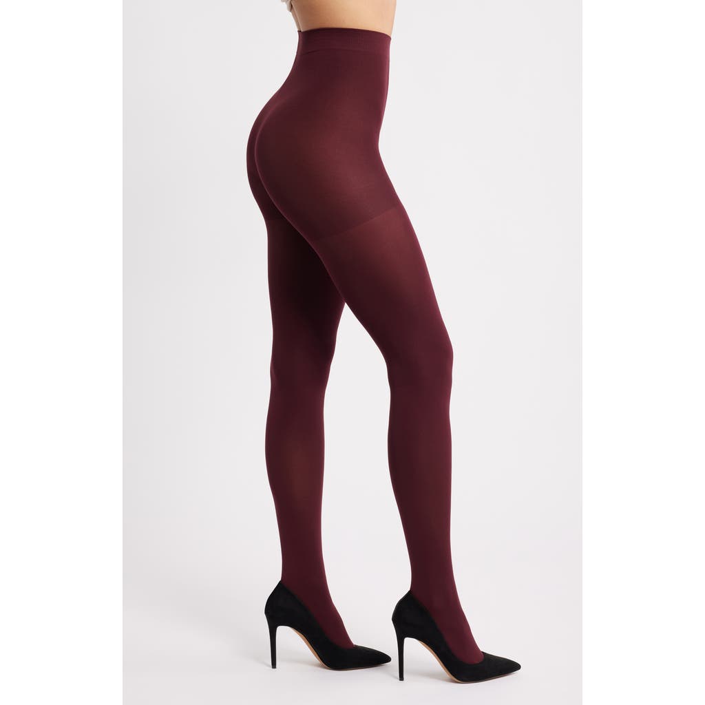 HIGH HEEL JUNGLE HIGH HEEL JUNGLE Velvet Finish 80-Denier Opaque Control Top Tights