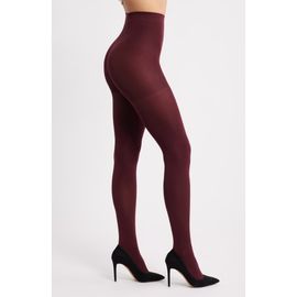 HIGH HEEL JUNGLE HIGH HEEL JUNGLE Velvet Finish 80-Denier Opaque Control Top Tights