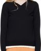 High Sport High Sport Black Billie Vneck Sweater - 1